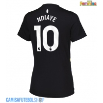 Camisa de time de futebol Everton Iliman Ndiaye #10 Replicas 3º Equipamento Feminina 2025-26 Manga Curta